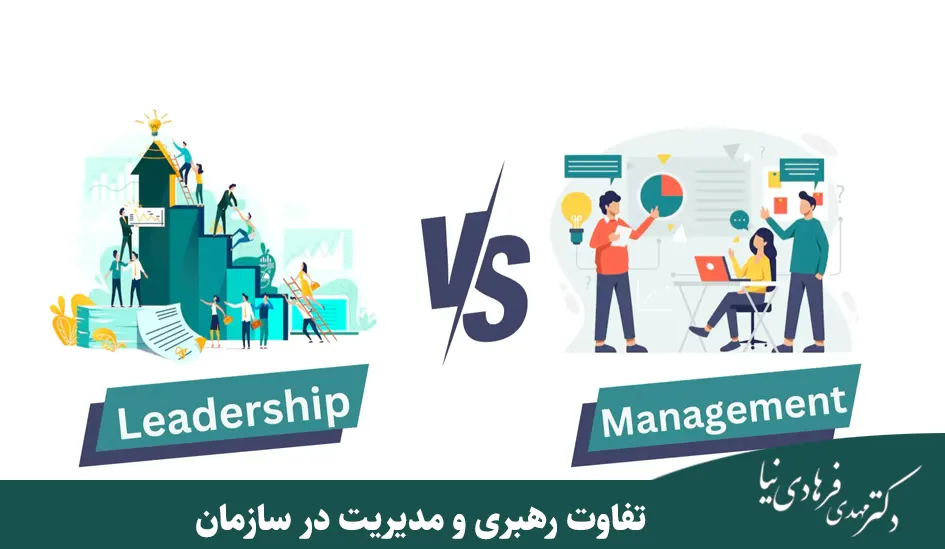 تفاوت مدیریت و رهبری در سازمان های آموزشی 6 تفاوت رهبری و مدیریت در سازمان
