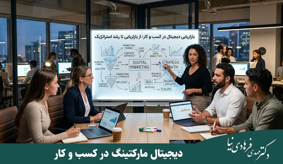 دکتر مهدی فرهادی نیا 39 دیجیتال مارکتینگ در کسب و کار
